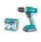 Total Lithium-ion Cordless Drill 20V one battery 2Ah