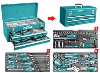 Total Tools Chest Set 97 Pcs