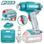 TOTAL Lithium-ion Heat Gun 20V With One Battery 4Ah And Charger