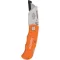 Aluminum Body Dual Blade Folding Utility Knife With Retractable Blade For Multi-Function