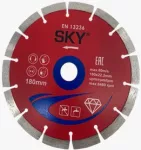 DIAMOND CUTTING DISC FOR BRICK, CONCRETE, ROOF TILE OPTI-LINE 5" SKY