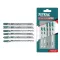 Total Jig Saw Blade Set 5pcs