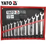 COMBINATION SPANNER SET 8-24MM 12PCS YATO