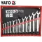 COMBINATION SPANNER SET 8-24MM 12PCS YATO