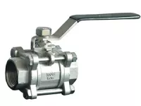 1000 PSI Threaded 3/4 NPT - 3 Piece Stainless Steel Ball Valves
