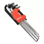 HEX KEY 9PCS 1,5-10MM LONG CRV YATO
