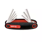 FOLDING HEX KEY 8 PCS SET 1.5:8 Mm YATO