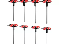 T-HANDLE HEX KEY WITH BALL 8 Pcs SET YATO