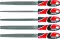 STEEL FILE SET 5PCS YATO