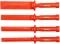 NON-MARKING SCRAPER SET 4PCS YATO