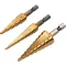 3PCS STEP DRILLS YATO