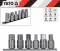 Oil Drain Plug Set 6 Pcs YATO