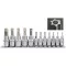 Star Bit Sockets , 12 Pcs YATO