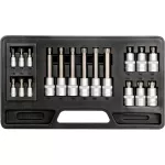 Torx Bit Socket Set , 1/2” 1/4” - 18 Pcs