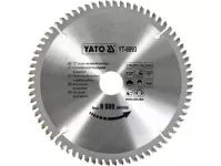 TCT BLADE FOR ALUMINIUM 210X72TX30 MM YATO