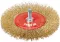 YATO Circular Brush Brass Wire 100mm,6mm
