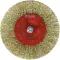 YATO Circular Brush Brass Wire 100mm,6mm
