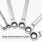 Fixed Ratchet Combination Wrench 10 Mm HARDEN
