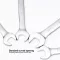 Fixed Ratchet Combination Wrench 10 Mm HARDEN