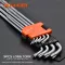 Allen Wrench Set, 9 S., Longer Star Harden