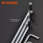 Harden Professional Long Torx Hex Key Wrench T30 HARDEN