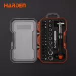 39Pcs Ratchet Screwdriver & Bits Set HARDEN