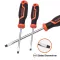 Slotted Screwdriver  Fiber Handle, 6*125 Mm CRV HARDEN