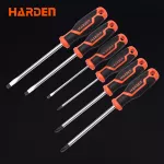 6Pc Screwdriver Set (Slotted 3Pcs, Phillips 3Pcs) Harden