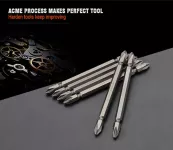 10PCS S2 Screw Driver Bit HARDEN
