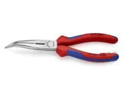 8" Long Nose 40° Angled Pliers With Cutter-Tethered Attachment Knipex