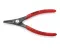 5 1/2" External Precision Snap Ring Pliers Knipex