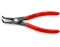 بنسه تيل طول 165مم مقاس من 19:60 مم  بوز معووج Knipex