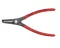 8 1/4" External 90° Angled Precision Snap Ring Pliers  Knipex