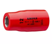 Hexagon Socket For Hexagonal Screws With Internal Square 1/2" 12mm Knipex