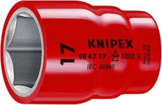 Knipex Hexagon Socket For Hexagonal Screws With Internal Square 1/2" 14 Mm