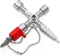 Knipex Profi-Key For All Standard Shut-off Systems