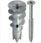 Gypsum plasterboard wall plug Spiral Plus + Screw (50 Pcs.) Tox