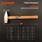 Machinist Hammer With Wood Handle 500g Harden