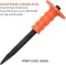 Harden 250mm Point Head Concrete Mason Cold Chisel