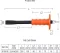 Harden 250mm Flat Head Cold Chisel