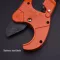 63mm Ppr / Pe / Pvc Plastic Pipe Cutter Scissor Harden