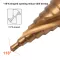 3Pcs Step Drill Bit Set Harden