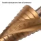 3Pcs Step Drill Bit Set Harden