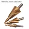 3Pcs Step Drill Bit Set Harden
