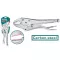 Total Straight jaw plier 10"