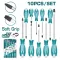 Total Screwdriver Set 10 Pcs