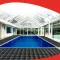 Rubber Anti Slipping Floorings With Holes For The Wet Areas Size 200 Cm * 50 Cm * 10 Mm