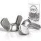 PD Wing Nut M8 (DIN 315) | A2 V2A Stainless Steel Wing Nuts | Stainless Steel Wing Nut for Screws and Threaded Bolts | Metal Ear Nut for Universal Use