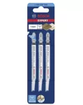Bosch Jigsaw Blades Extra Clean For Wood Straight Cut 3Pcs