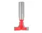 FREUD Router Bit For T-shaped Holes, Diameter 12 Mm, Length 18 X 30 Mm